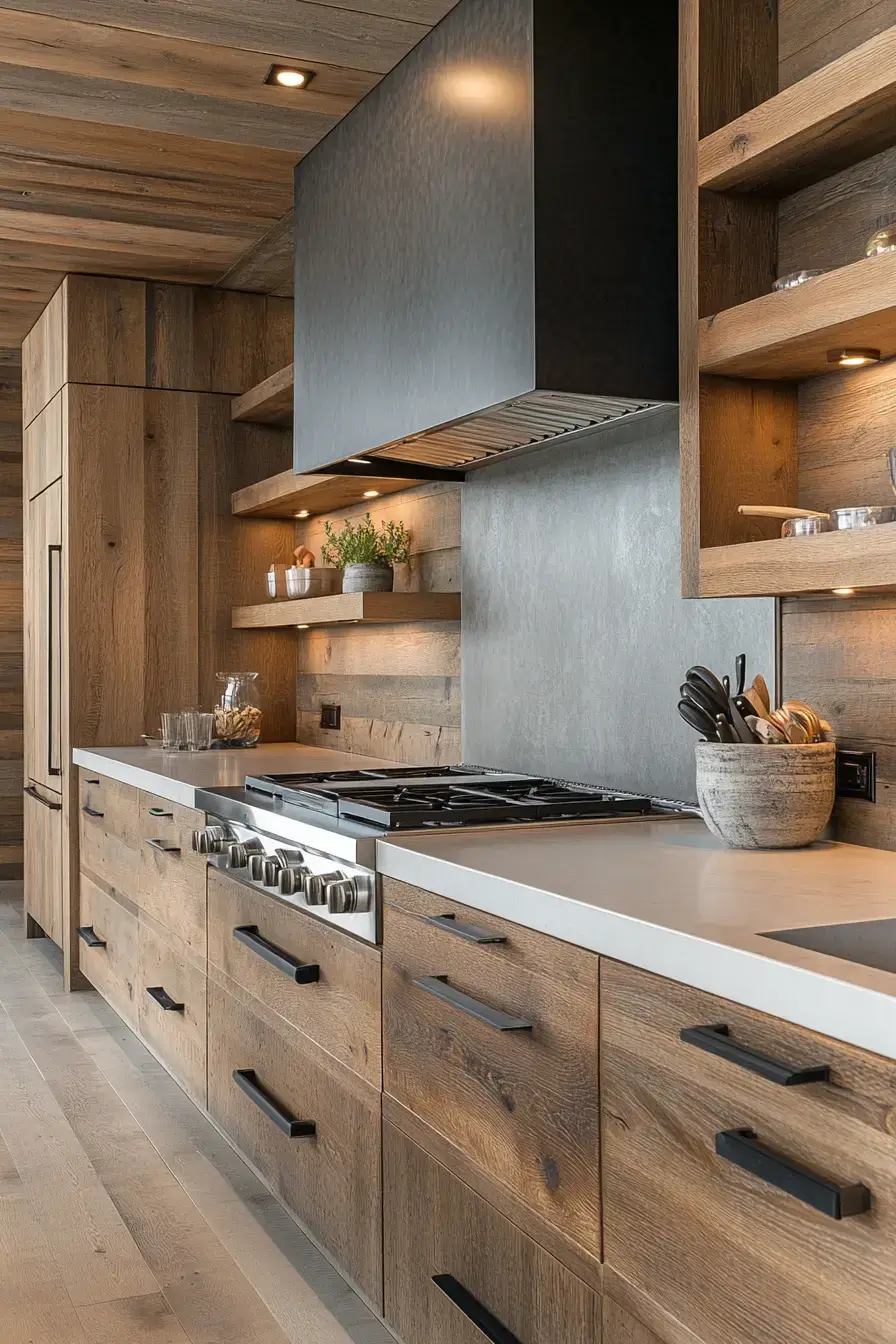 29 Rustic Kitchen Cabinets That Bring Real Wood Warmth Back rustic kitchen cabinets