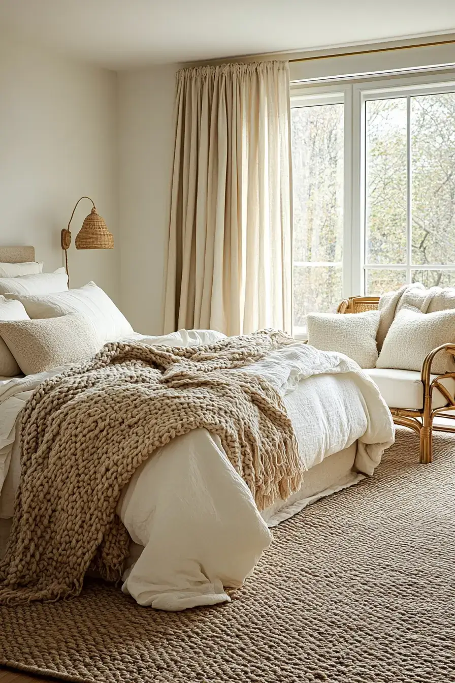 29 Beige Bedroom Ideas for Waking Up with the Light beige bedroom