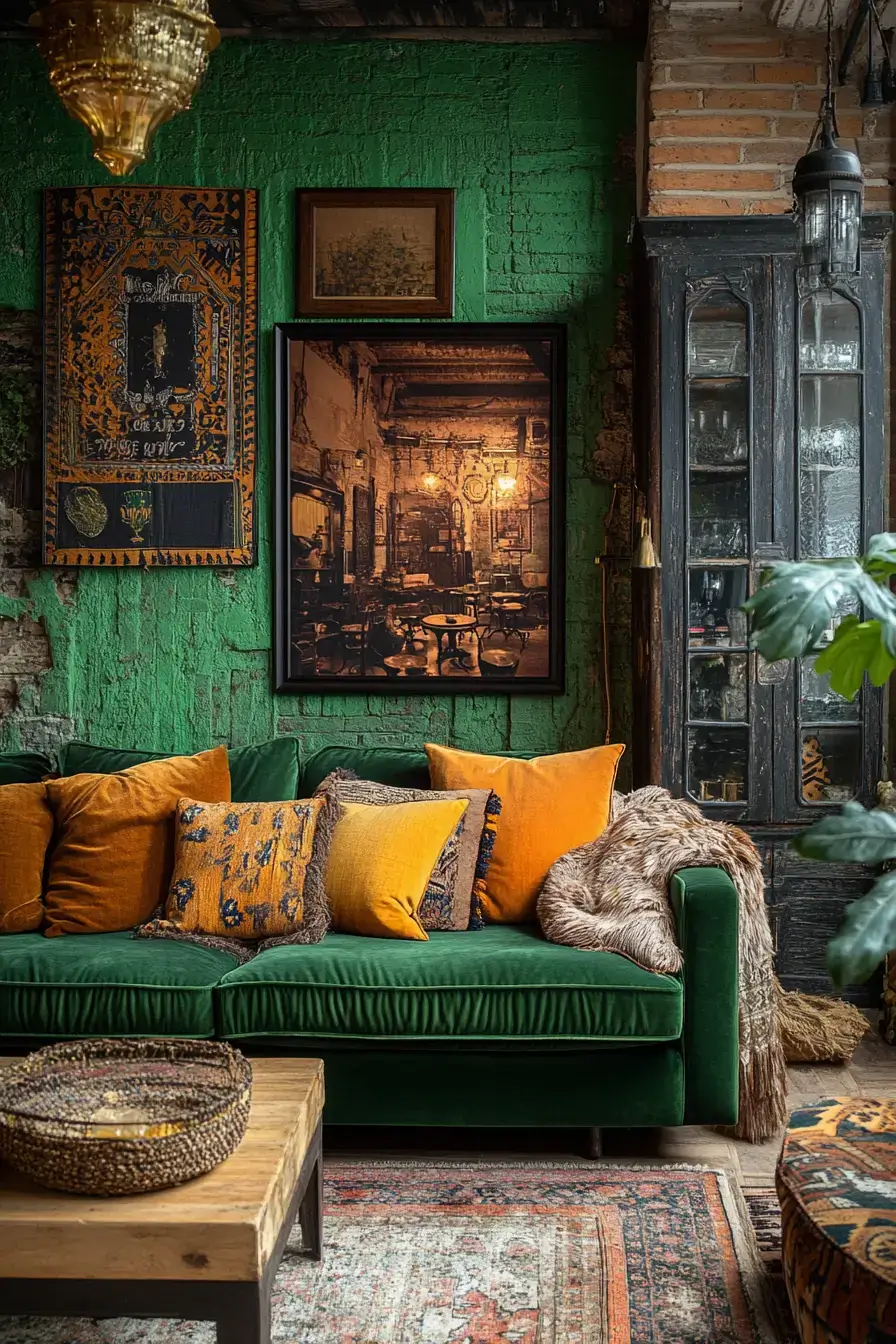 29 Afro Boho Living Room Ideas That Feel Lived-In, Not Staged afro boho living room