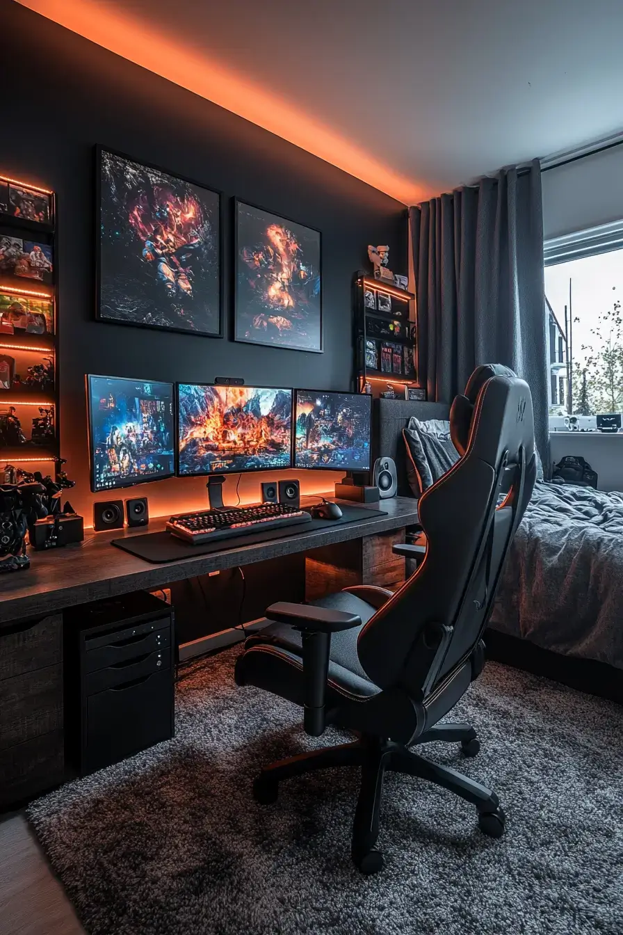 21 Teen Boy Bedrooms That Balance Posters and Actual Sleep teen boy bedroom