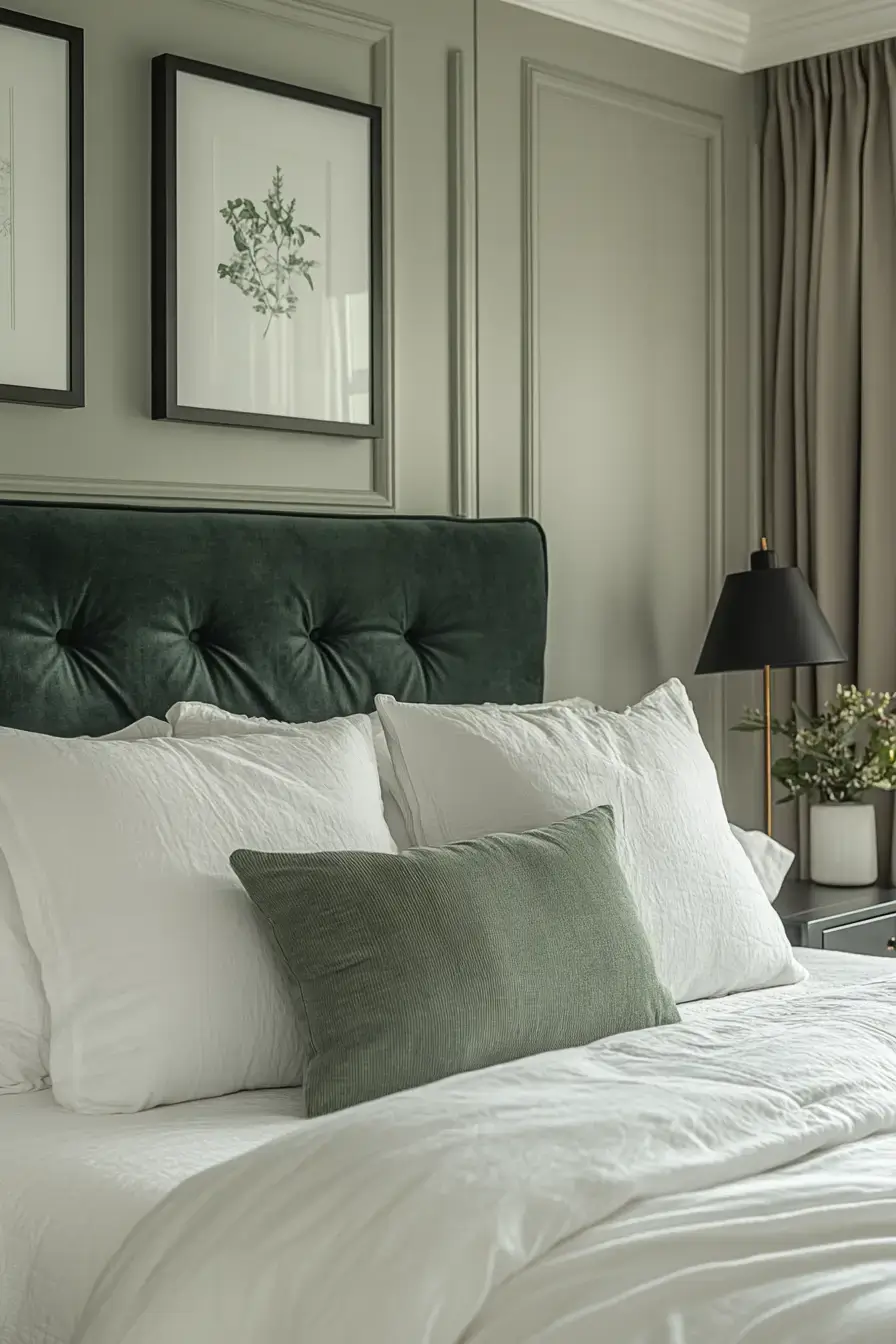 29 Emerald Green Bedroom Ideas for a Deep, Restful Retreat emerald green bedroom