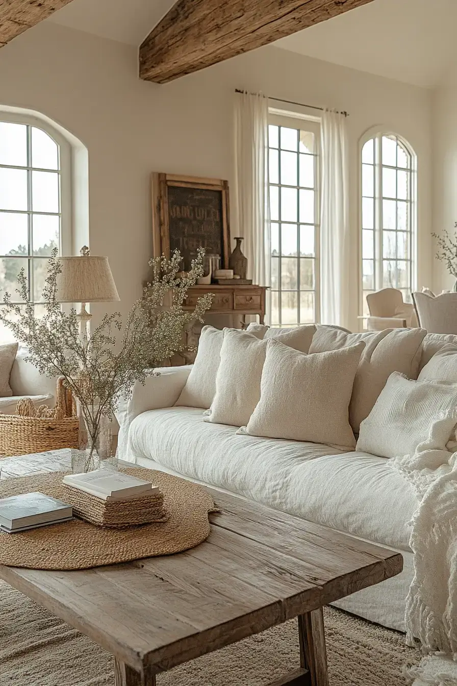 29 Rustic Farmhouse Living Room Ideas That Feel Lived-In, Not Staged rustic farmhouse living room