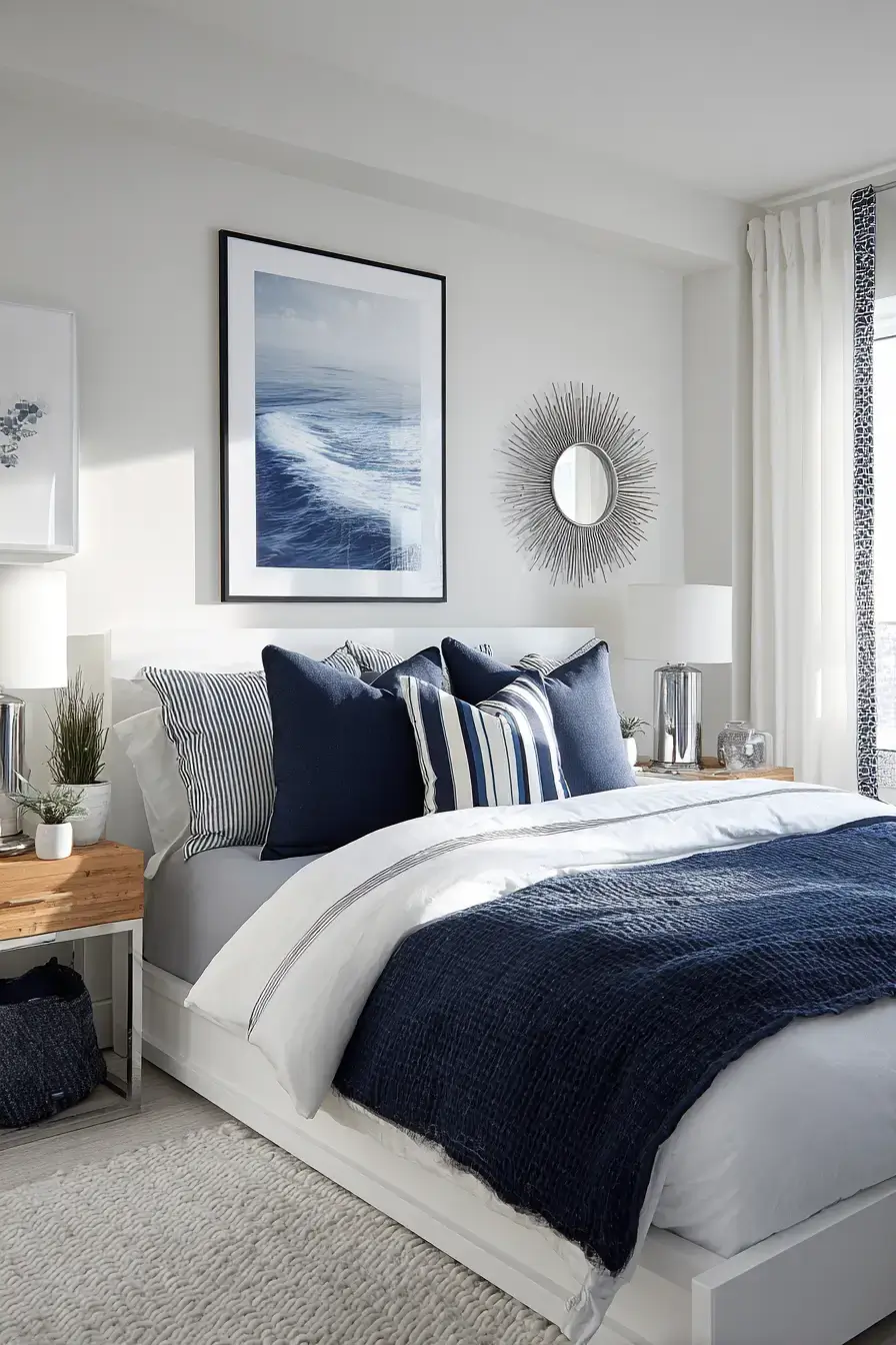 29 Modern Coastal Bedroom Ideas That Sleep Light and Bright modern coastal bedroom