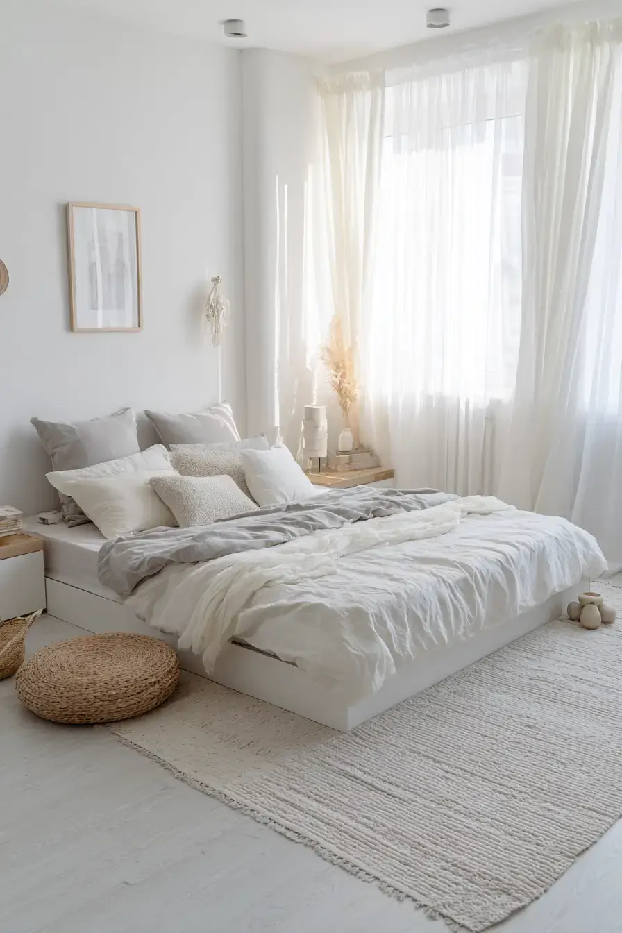 29 Cozy Minimalist Bedroom Ideas That Invite You to Slow Down cozy minimalist bedroom