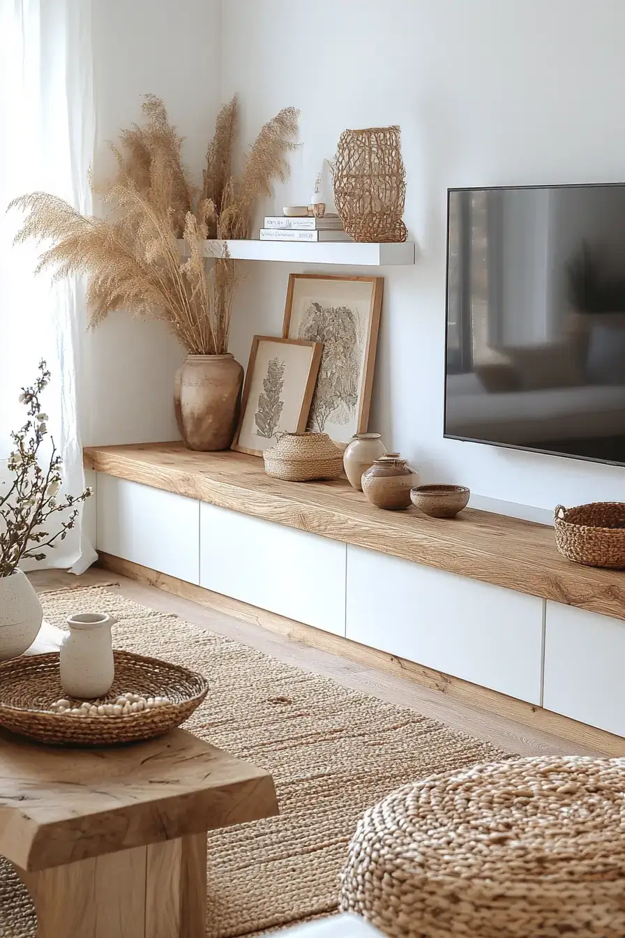 29 TV Unit Decor Ideas That Make the Living Room Feel Pulled Together tv unit decor