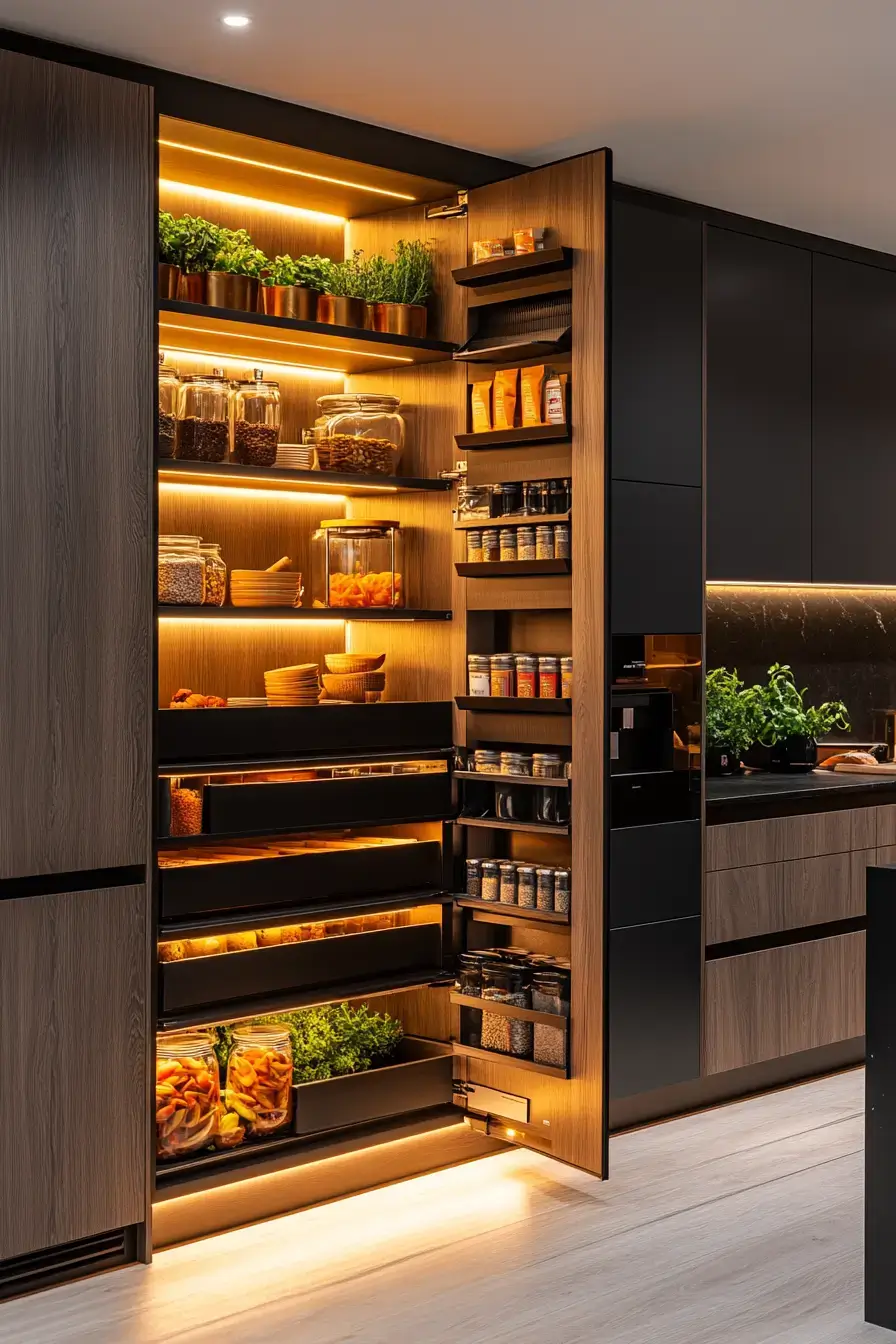 27 Kitchen Pantry Designs Built Around Real Grocery Habits kitchen pantry design