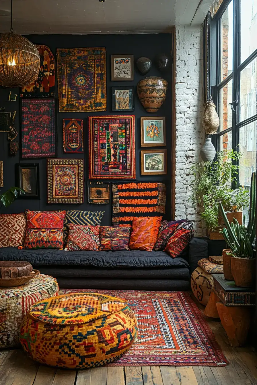 29 Afro Bohemian Style Decor Ideas That Make a Room Feel Collected, Not Decorated afro bohemian style decor