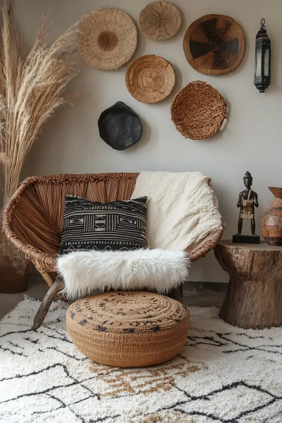 29 Afro Boho Decor Ideas That Bring Soul and Story Into Every Corner afro boho decor