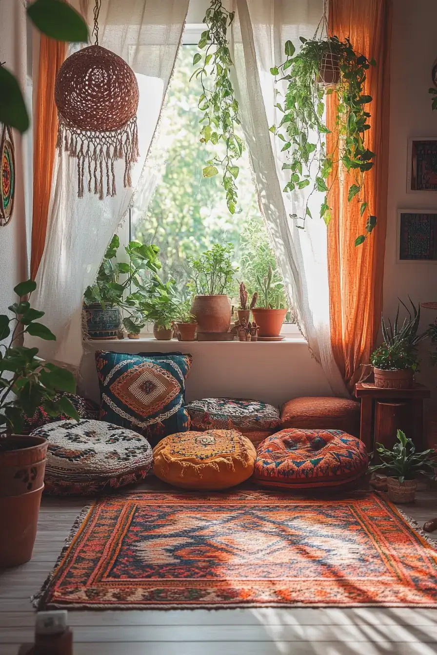 29 Afro Boho Living Room Ideas That Feel Lived-In, Not Staged afro boho living room