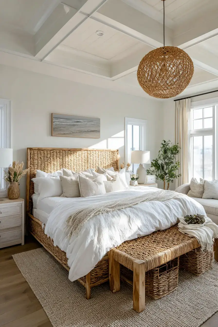 29 Coastal Bedroom Ideas That Borrow the Ease of a Beach Morning coastal bedroom ideas