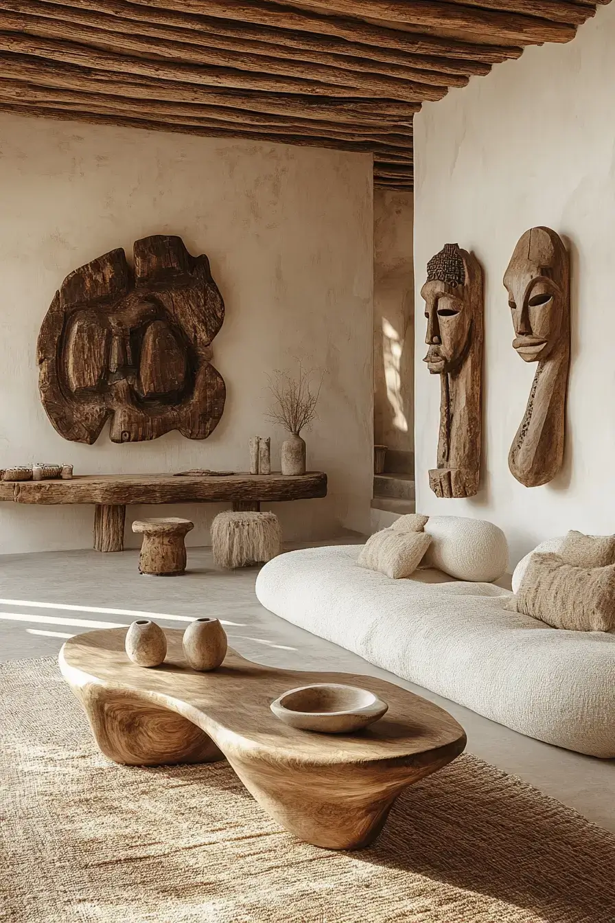 29 Afro Chic Home Decor Ideas That Mix Heritage With Quiet Confidence afro chic home decor