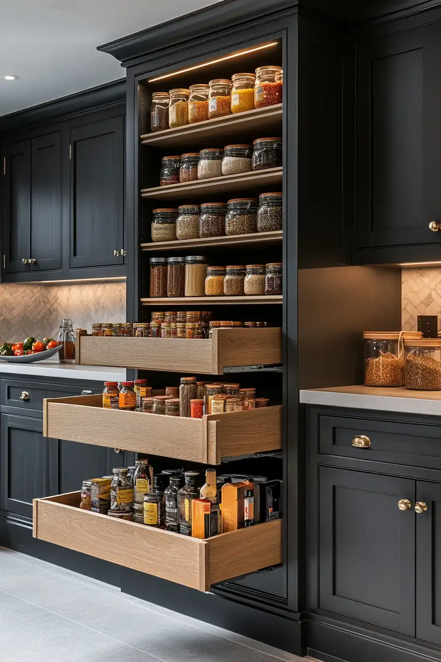 29 Small Pantry Ideas That Use Every Inch Without Feeling Crowded small pantry ideas