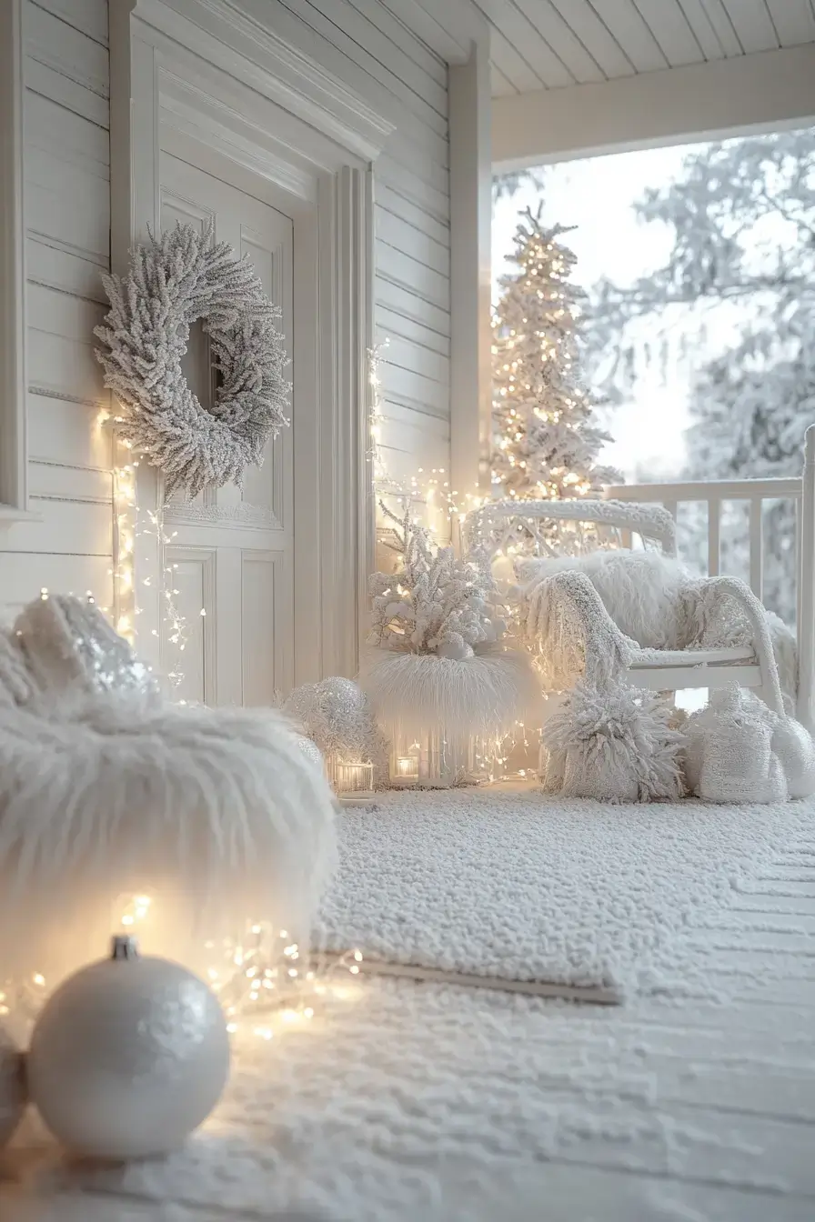 23 Front Porch Christmas Decor Looks That Last Through January front porch christmas decor