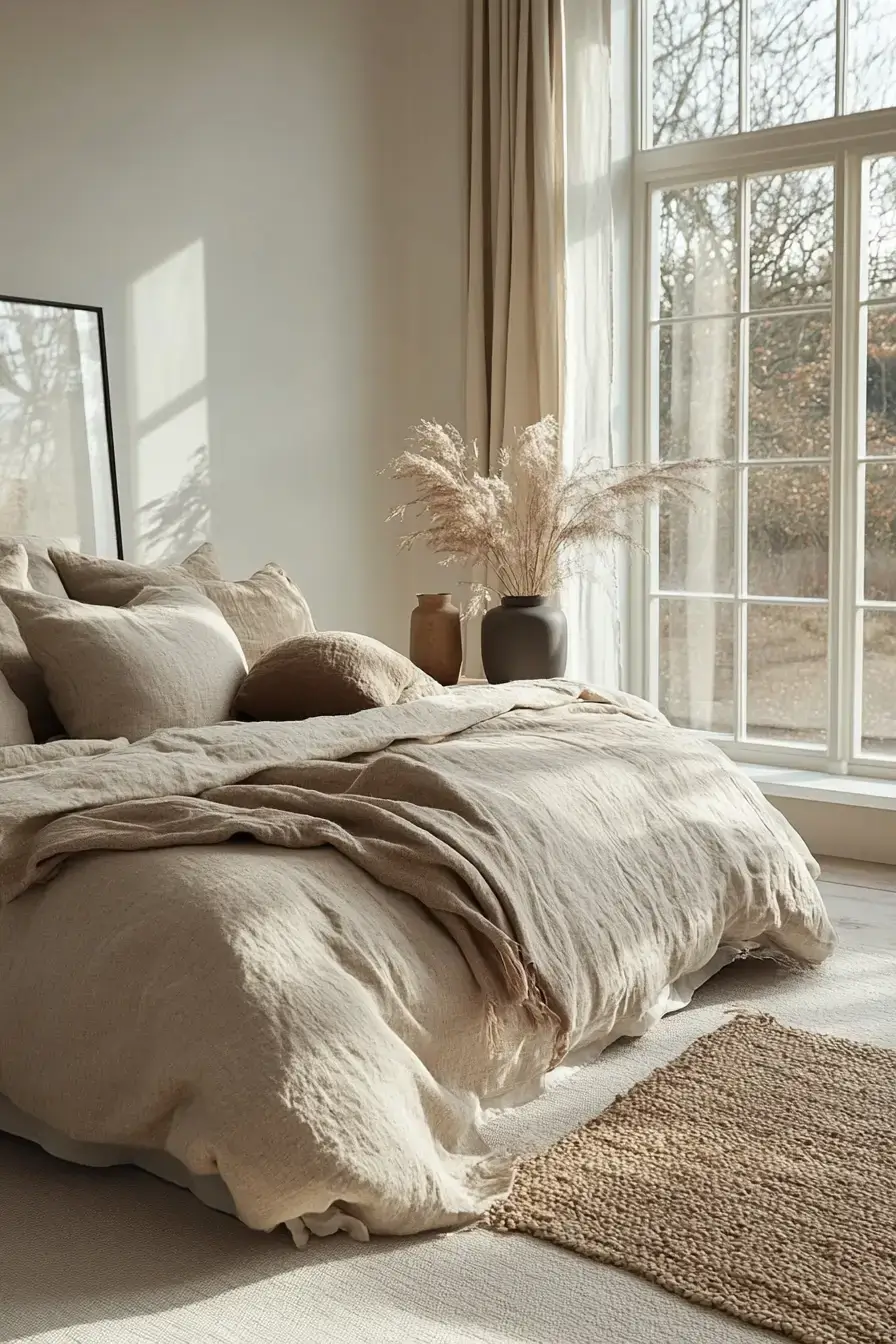 29 Cozy Minimalist Bedroom Ideas That Invite You to Slow Down cozy minimalist bedroom