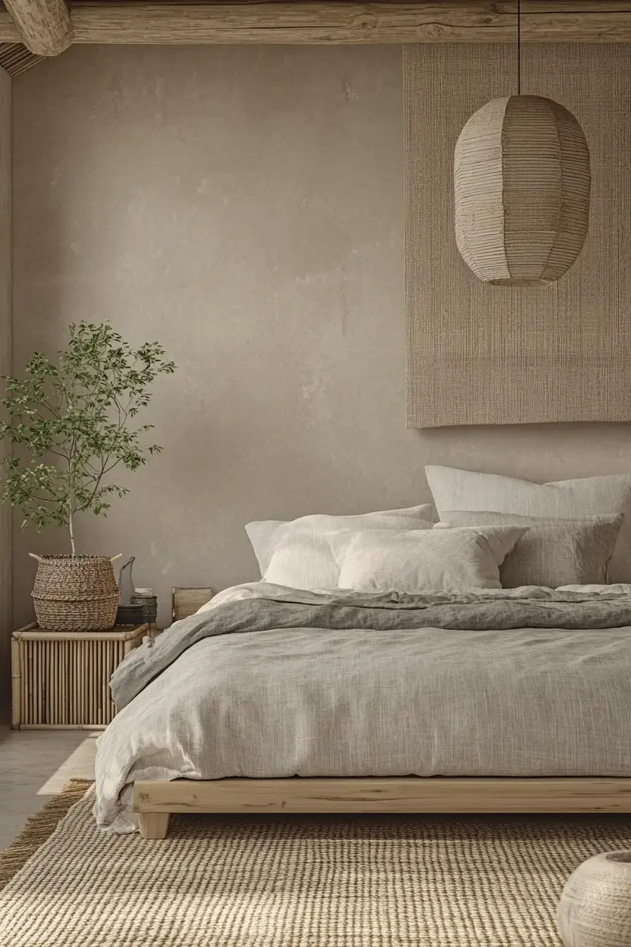 29 Minimalist Boho Bedroom Ideas That Balance Bare and Cozy minimalist boho bedrooms