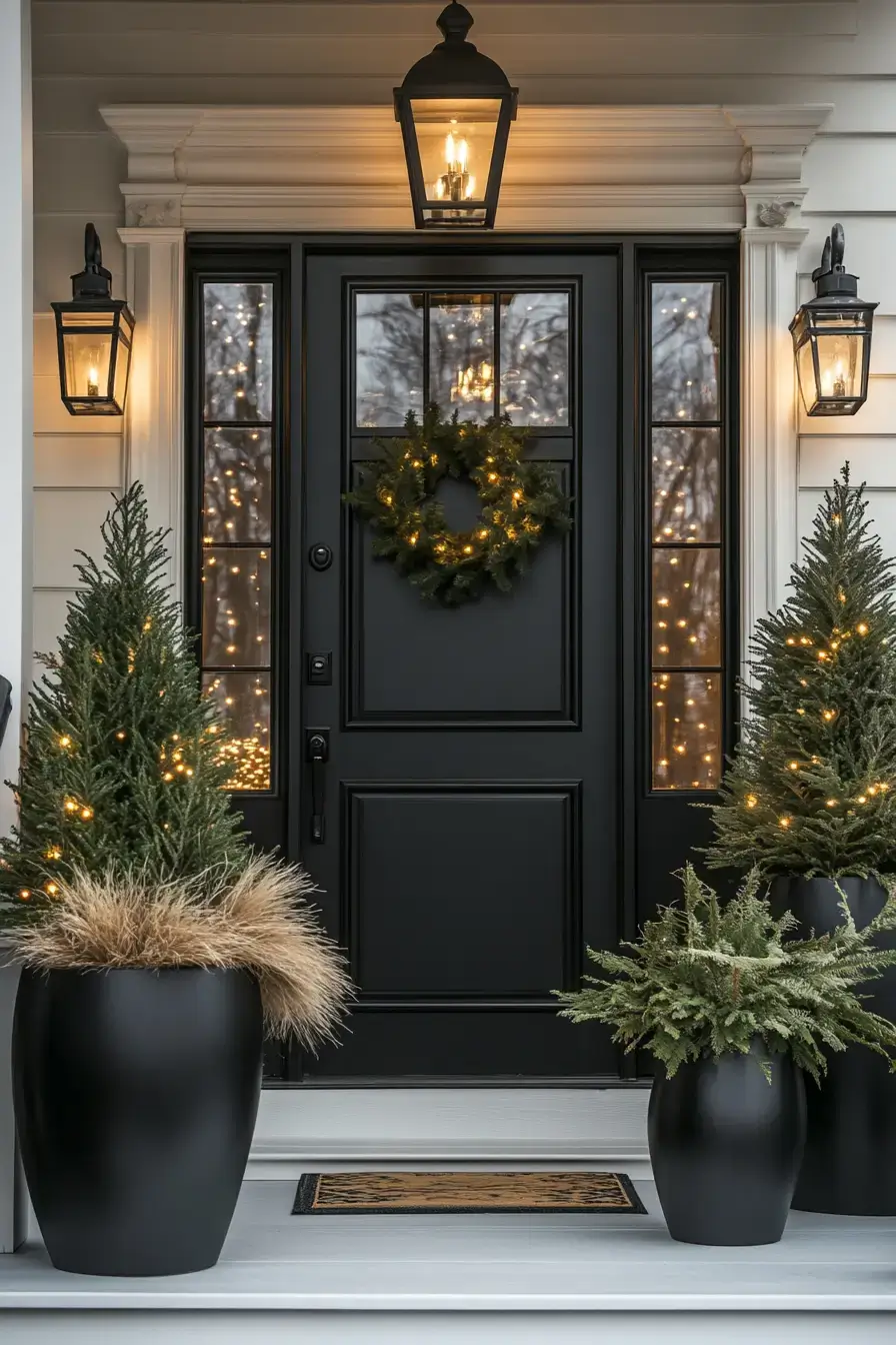 23 Front Porch Christmas Decor Looks That Last Through January front porch christmas decor