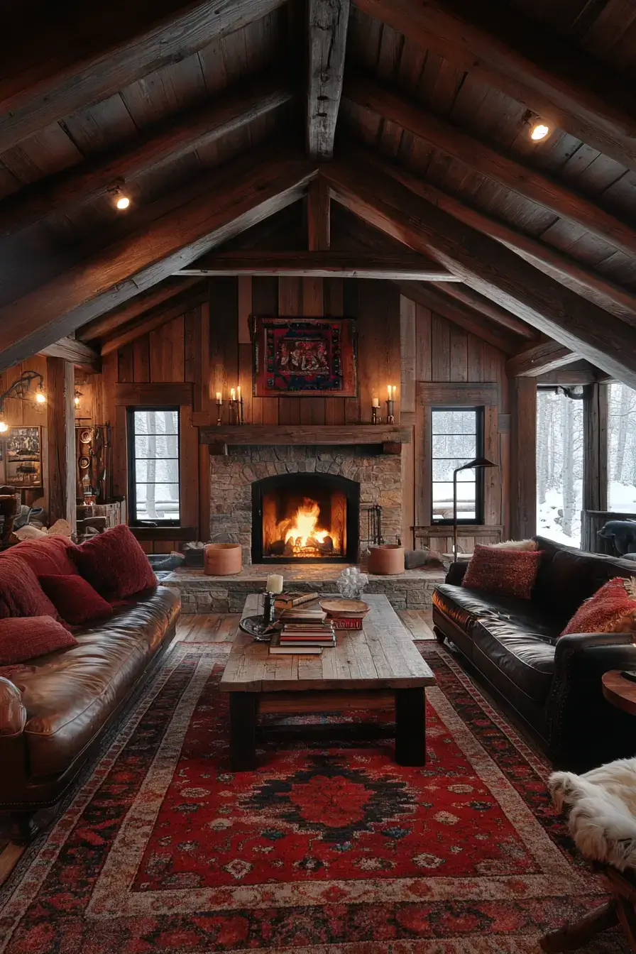 29 Rustic Living Room Decor Ideas With Genuinely Collected Character rustic living room decor