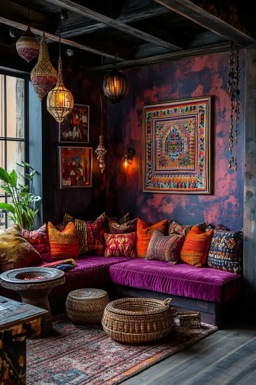 29 Afro Bohemian Style Decor Ideas That Make a Room Feel Collected, Not Decorated afro bohemian style decor
