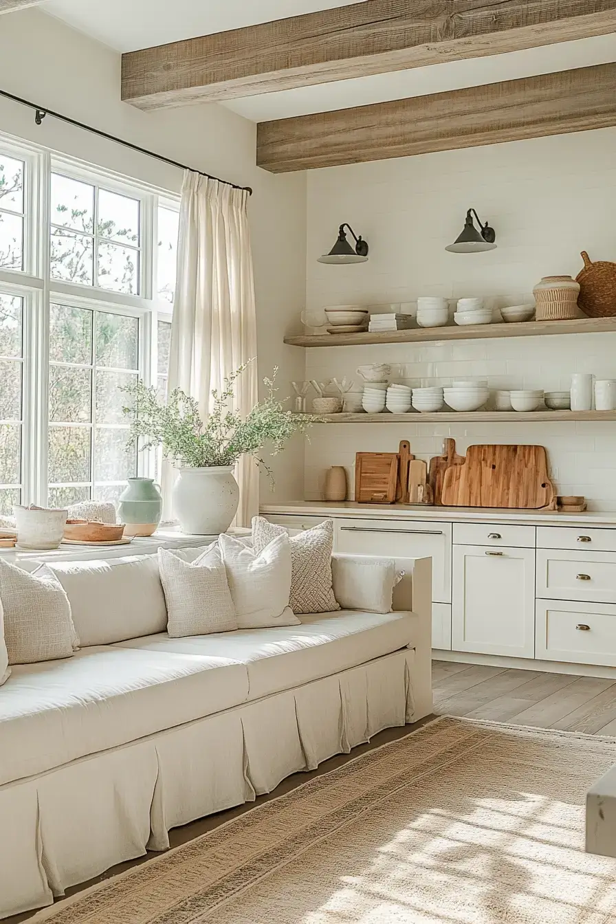29 Modern Coastal Kitchen Ideas That Pair Marble With Driftwood modern coastal kitchen