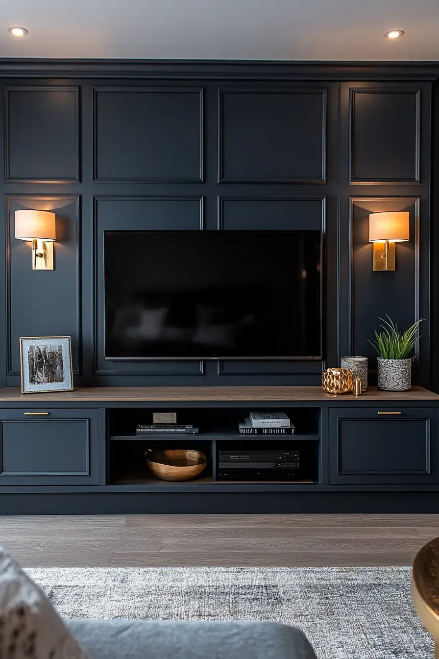 29 TV Unit Decor Ideas That Make the Living Room Feel Pulled Together tv unit decor