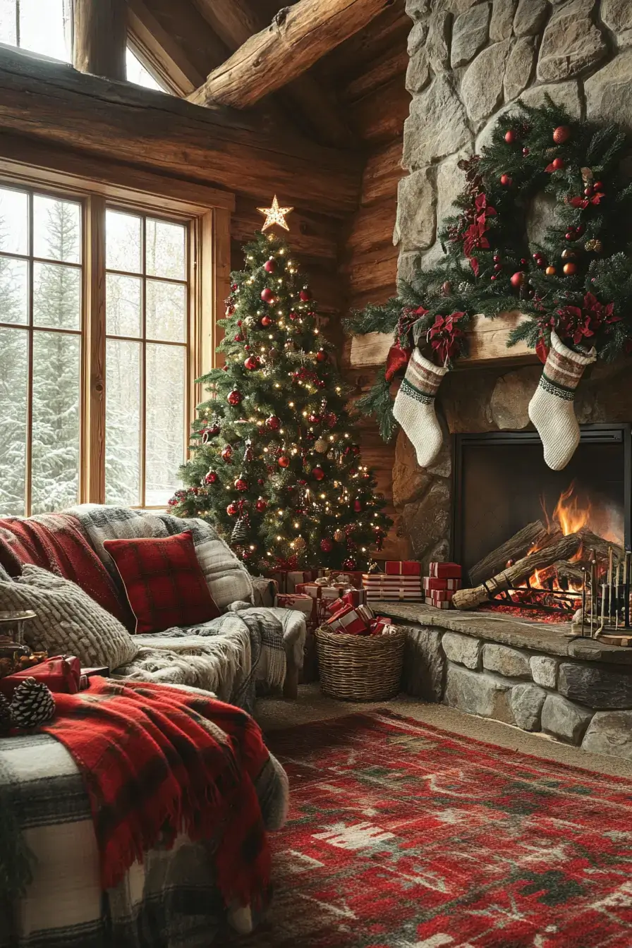 29 Rustic Christmas Decor Ideas That Feel Like an Old-Fashioned Holiday rustic christmas decor