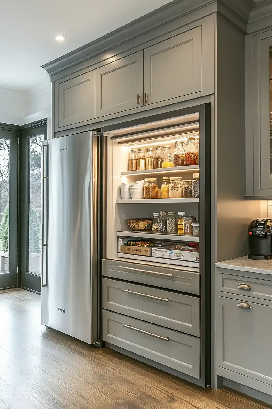 29 Small Pantry Ideas That Use Every Inch Without Feeling Crowded small pantry ideas