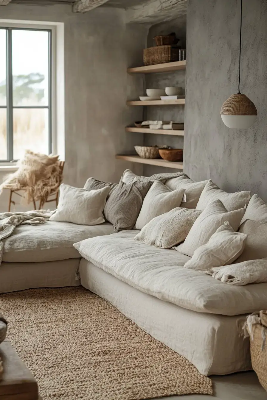 25 Grey and Beige Living Room Mixes That Actually Stay Warm grey and beige living room