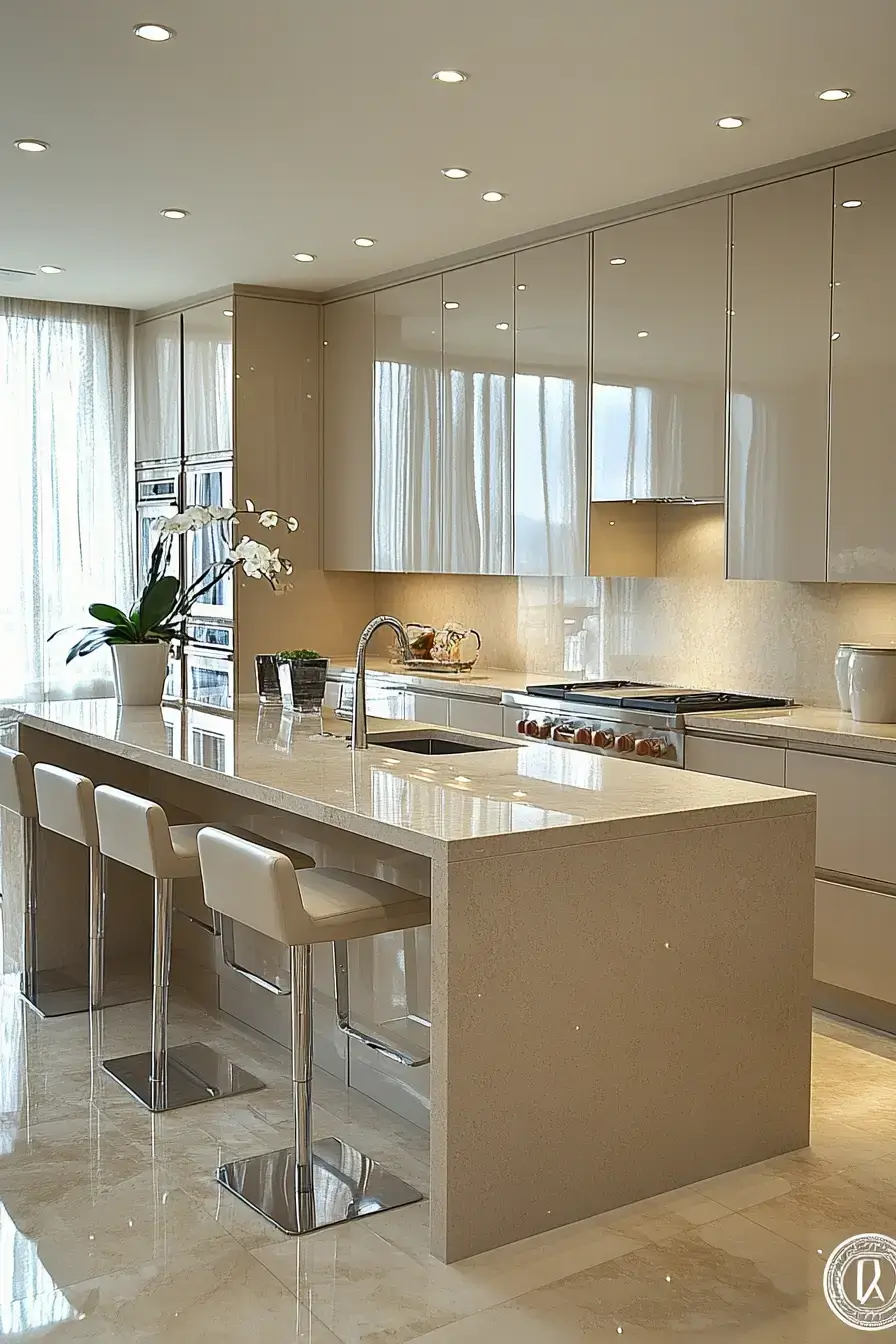 29 Beige Kitchen Ideas That Quietly Shift With the Light All Day beige kitchen