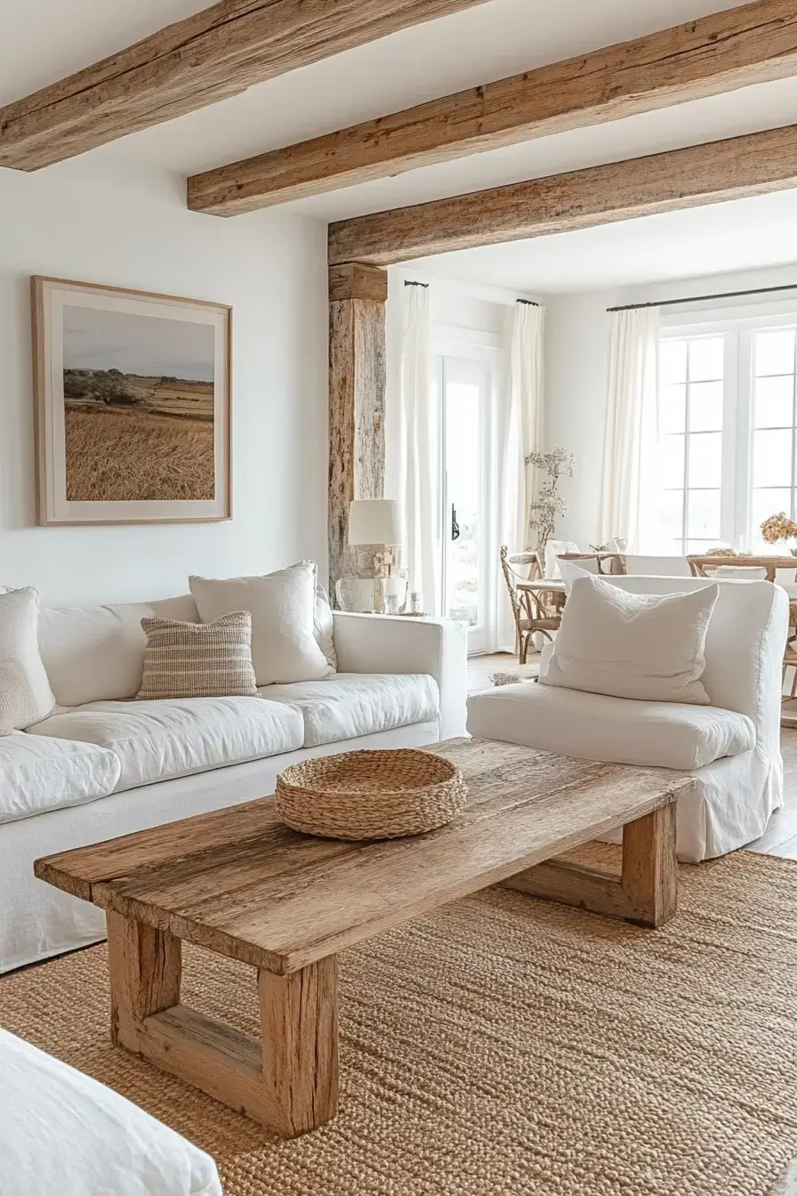 29 Rustic Farmhouse Living Room Ideas That Feel Lived-In, Not Staged rustic farmhouse living room