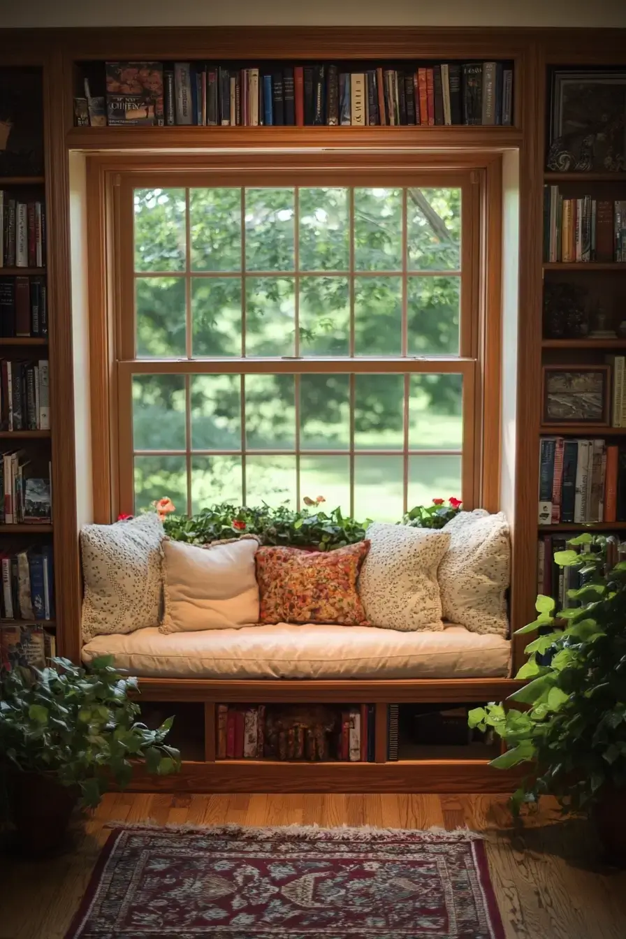 25 Cozy Home Library Corners That Make You Want to Stay Up Reading cozy home library