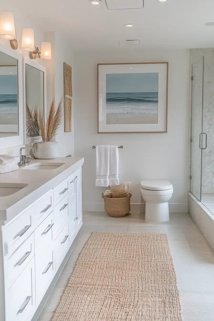 29 Coastal Bathroom Ideas That Feel Like a Tidal Pool Retreat coastal bathroom ideas