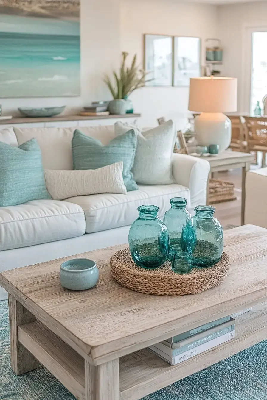 coastal casual living room