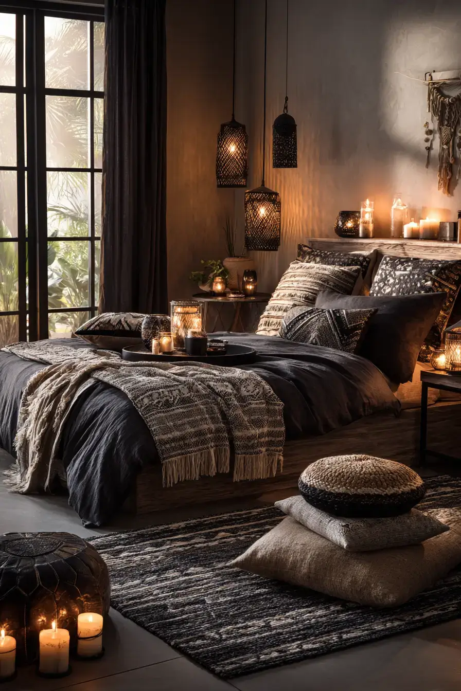 29 Afro Boho Bedroom Ideas That Turn Sleep Spaces Into Sanctuaries afro boho bedroom