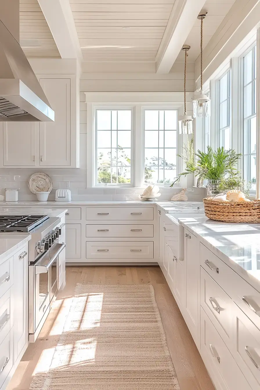 29 Coastal Kitchen Ideas That Carry the Shore Right to the Sink coastal kitchen