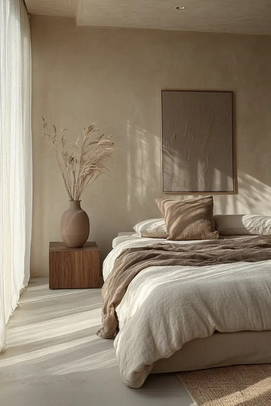 29 Beige Bedroom Ideas for Waking Up with the Light beige bedroom