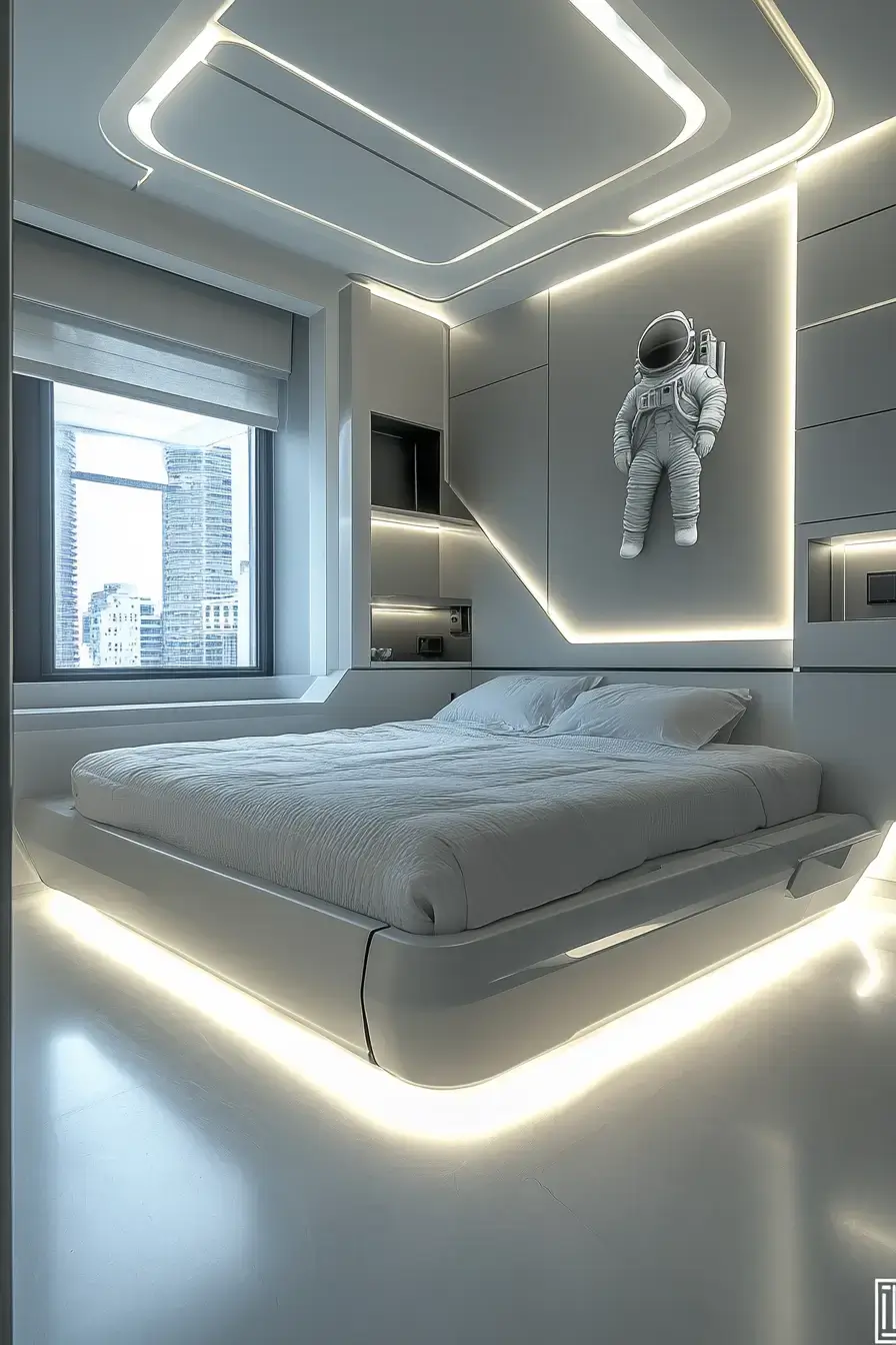 29 Space Themed Bedroom Ideas That Feel Like a Quiet Orbit space themed bedroom