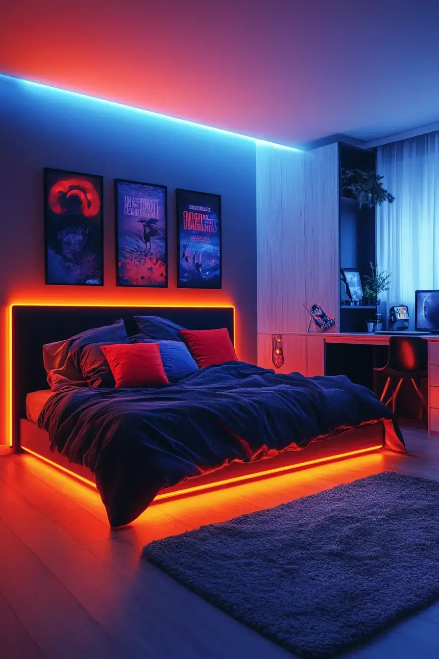 21 Teen Boy Bedrooms That Balance Posters and Actual Sleep teen boy bedroom