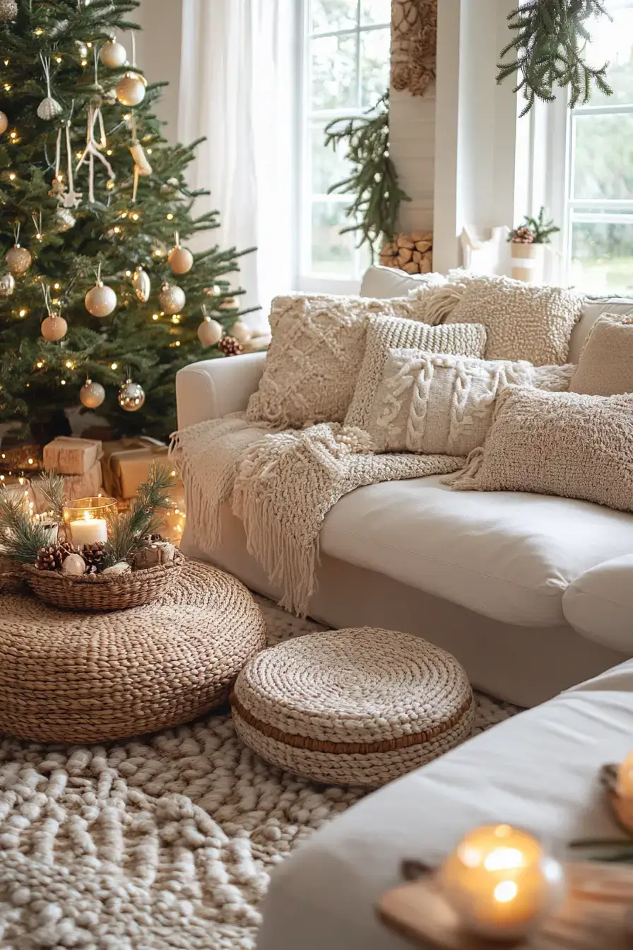 27 Natural Christmas Decor Ideas Using Pine and Dried Citrus natural christmas decor