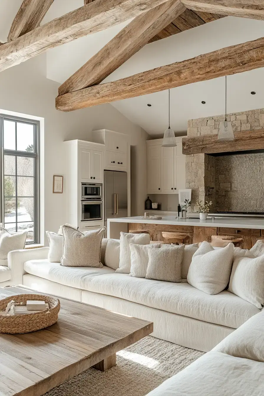 29 Rustic Farmhouse Living Room Ideas That Feel Lived-In, Not Staged rustic farmhouse living room