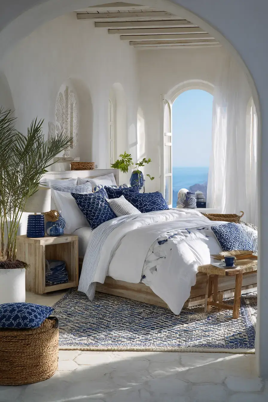29 Modern Coastal Bedroom Ideas That Sleep Light and Bright modern coastal bedroom
