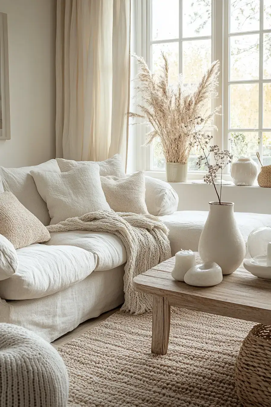 coastal casual living room