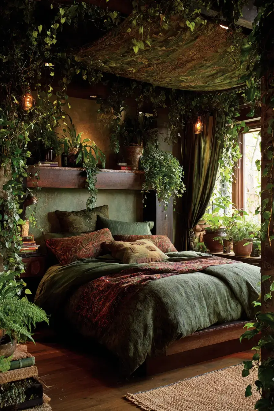 29 Forest Themed Bedroom Ideas That Bring the Woods Indoors forest themed bedroom