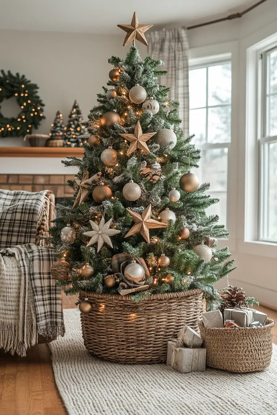 29 Rustic Christmas Decor Ideas That Feel Like an Old-Fashioned Holiday rustic christmas decor