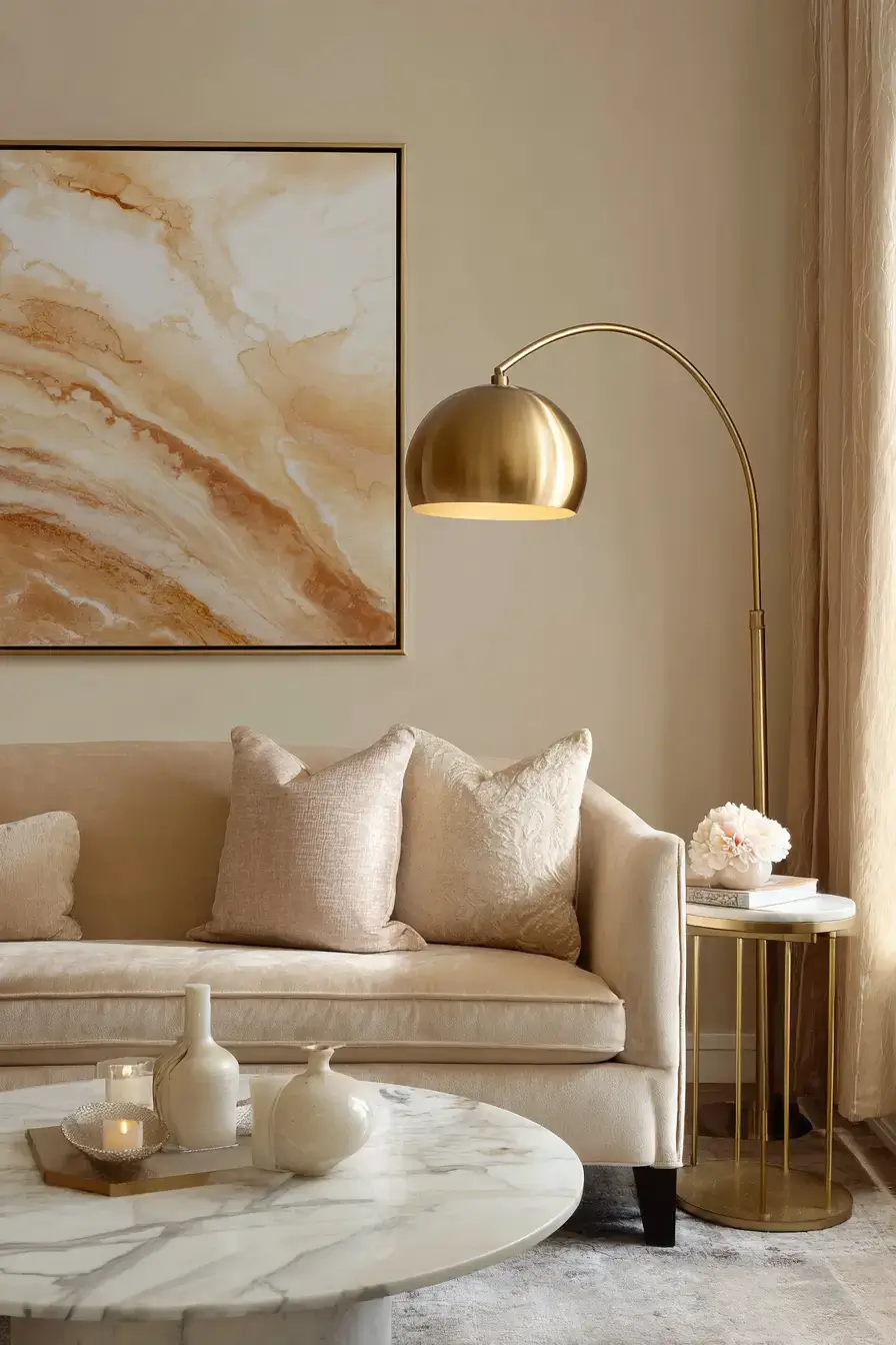 29 Warm Beige Living Room Ideas That Read Lived-In, Not Plain