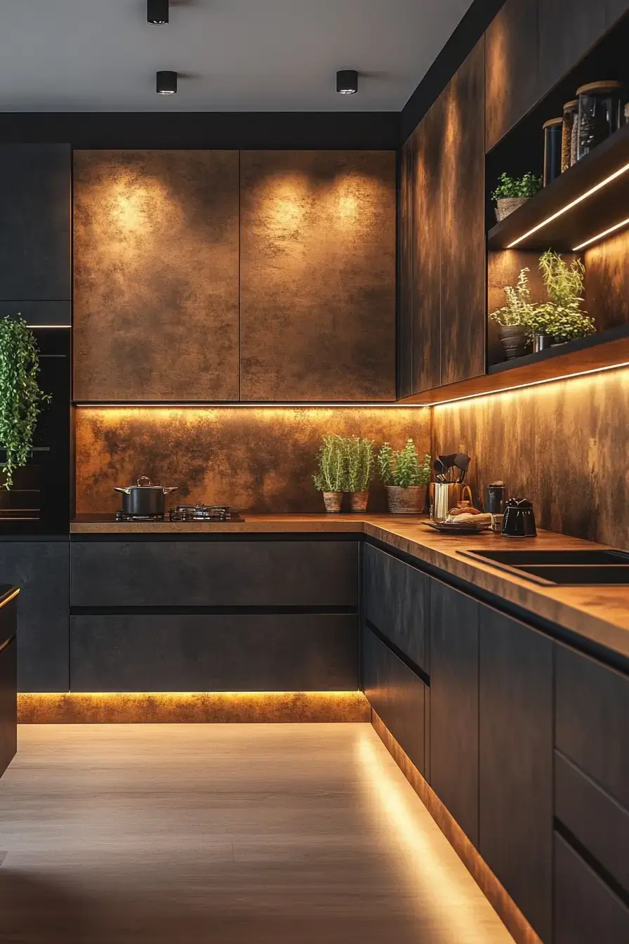 29 Aluminium Kitchen Cabinets Ideas for a Practical Modern Space