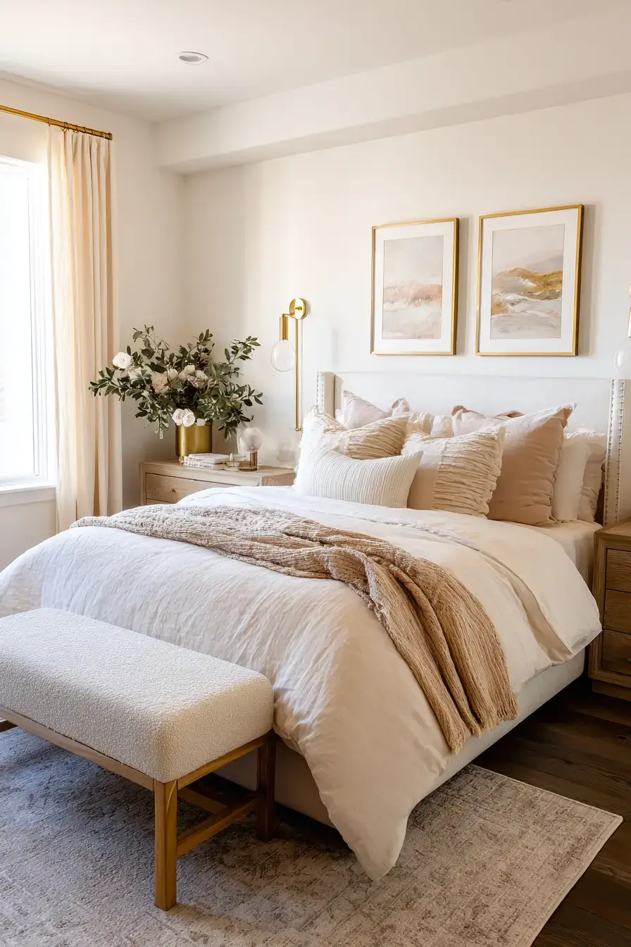 29 Warm Neutral Bedroom Ideas That Never Go Flat