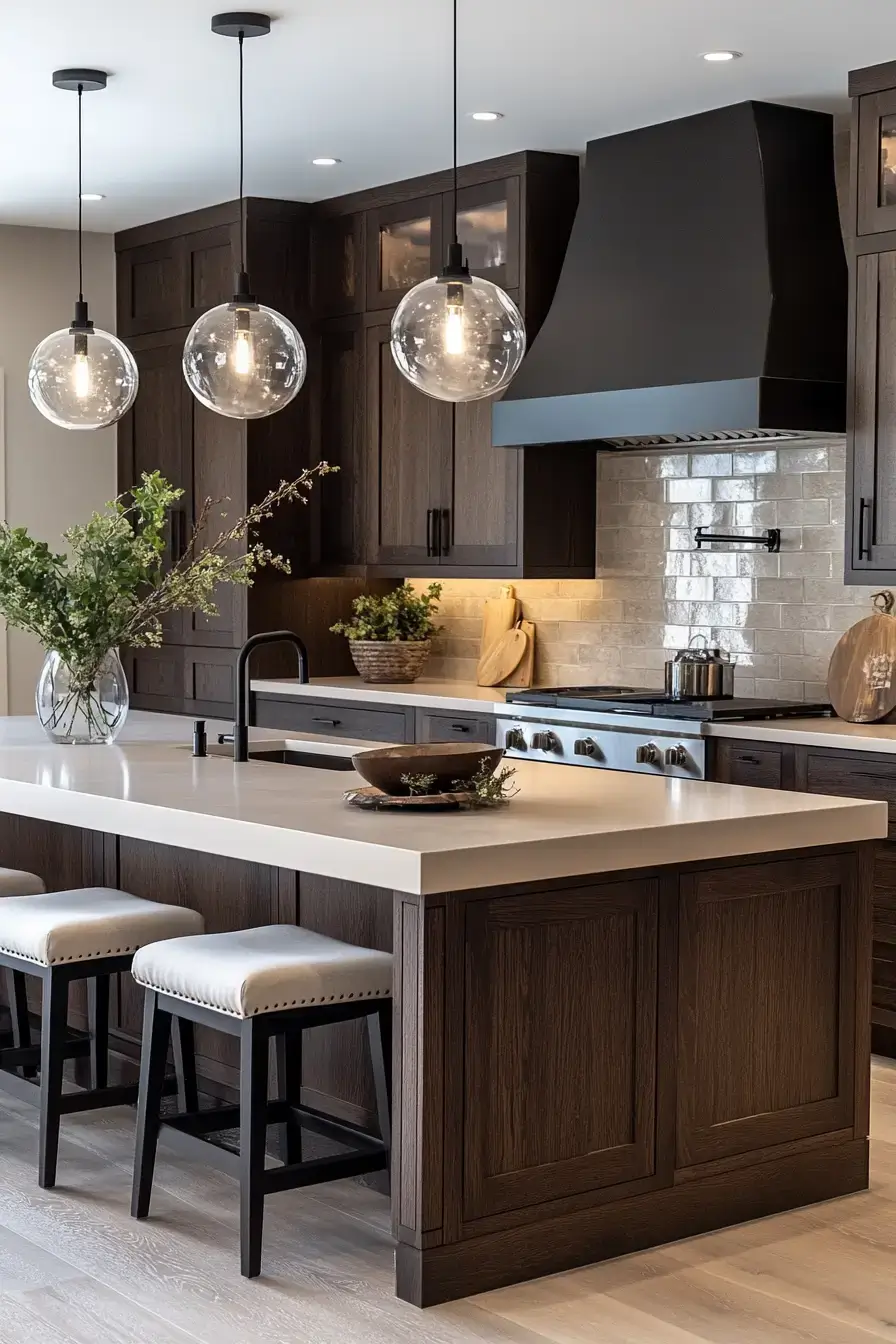 29 Stained Kitchen Cabinets Ideas That Let the Grain Do the Talking stained kitchen cabinets