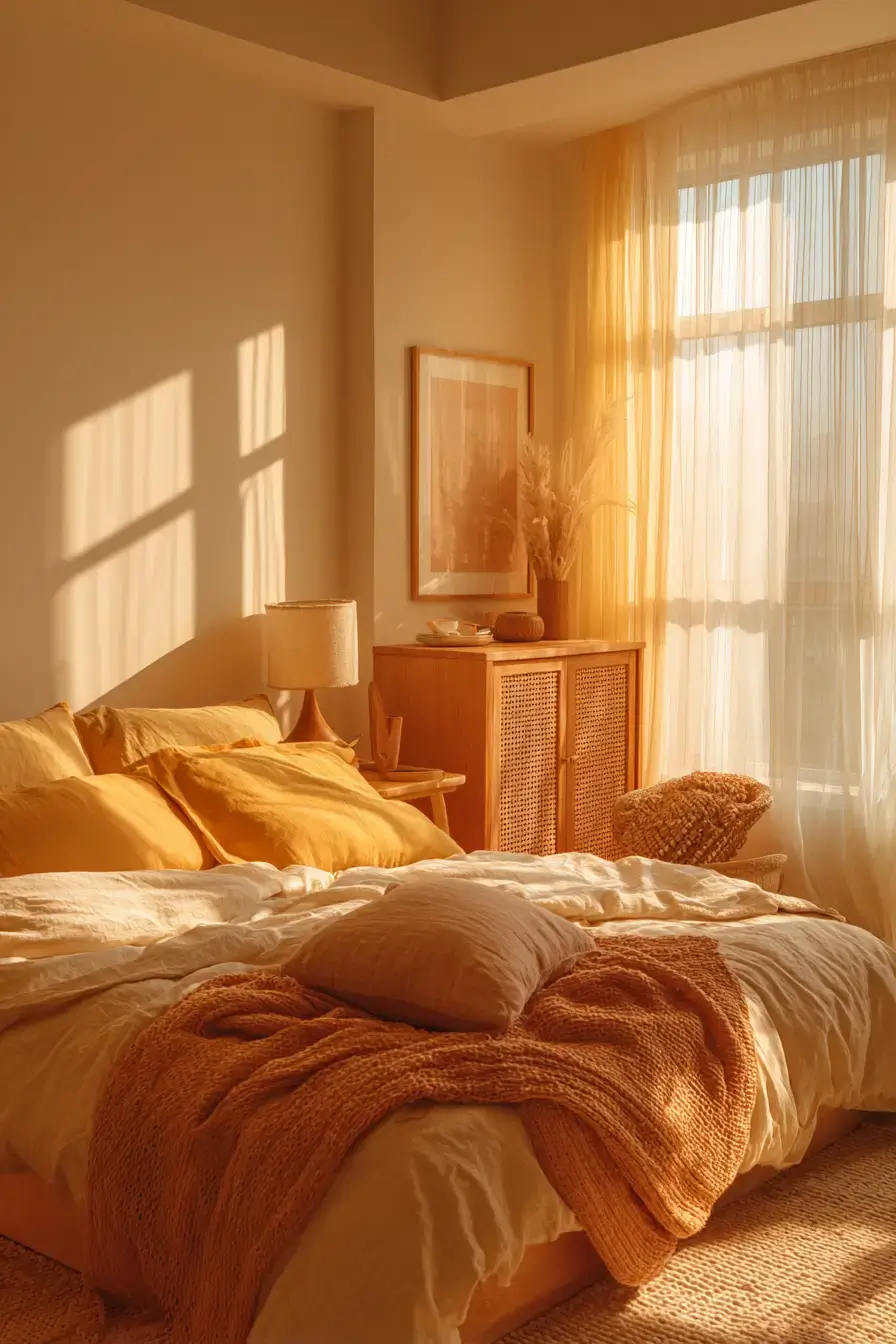 29 Warm Bedroom Ideas That Make the Cold Mornings Easier