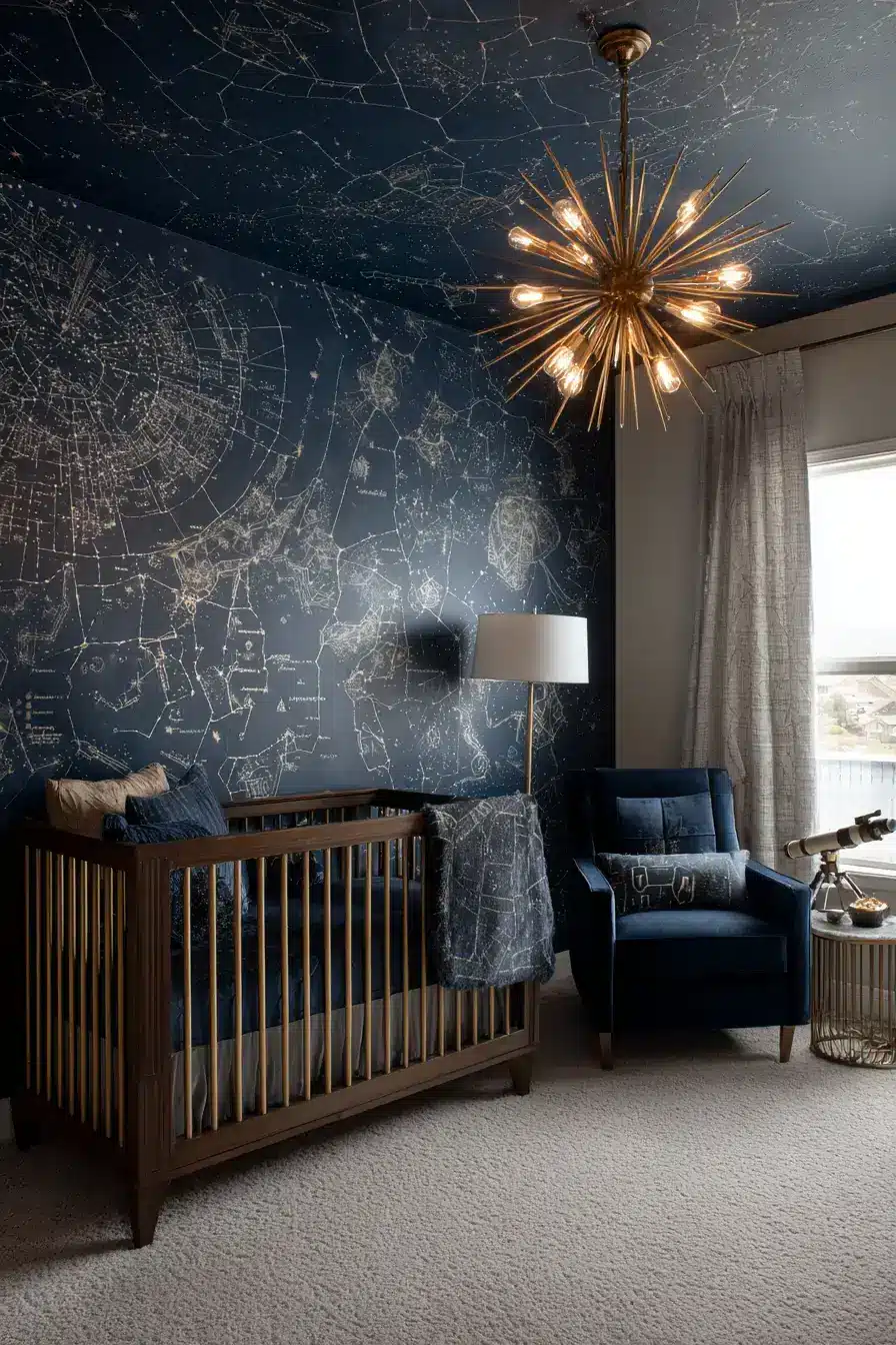 29 Space Themed Nursery Ideas a Little One Will Stargaze Over
