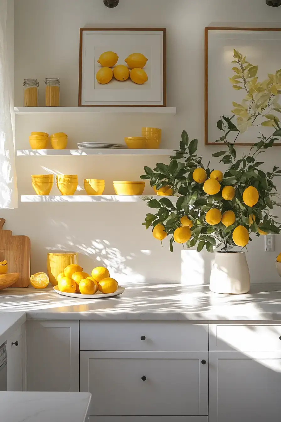 29 Lemon Themed Kitchen Ideas for a Bright, Cheerful Space